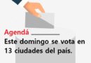 13 Municipios eligen a sus nuevos Intendentes este domingo